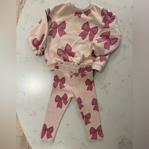 Zara Baby Girl Bow Set
